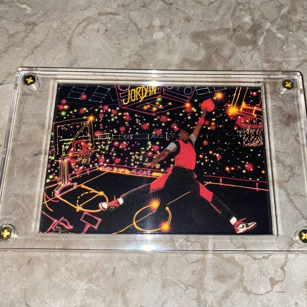 Michael Jordan Jumpman Promo Card 1990s